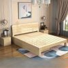 Beautiful and durable natural pine bed